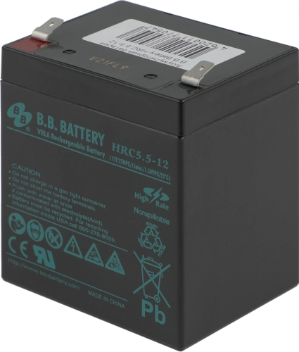 Батарея для ИБП BB HRC 5.5-12 12В 5Ач (1418412) (1418412#MLN)