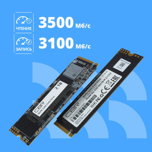 CBR SSD-002TB-M.2-BS24b, Внутренний SSD-накопитель, серия 