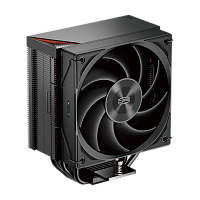 Кулер для процессора/ CPU Cooler PCCooler RZ500 BK (250W, 4-pin PWM, 155mm, Al/Cu, 5x6mm, 1x120mm, 86.73CFM, 32dBA, 2200RPM, S: 1851/1700/1200/115X, AM5/AM4, black)