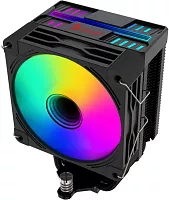 Устройство охлаждения(кулер) Bloody BD-AC150-ARGB1 ARGB Soc-AM5/ AM4/ 1151/ 1200/ 2066/ 1700 черный 4-pin 11-23dB Al+Cu LCD 150W 365gr Ret (BD-AC150-ARGB1-BK)