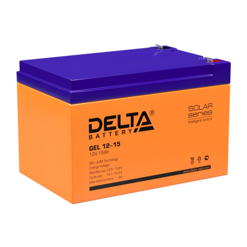 Батарея DELTA Аккумуляторная батарея Delta GEL 12-15 (803435)