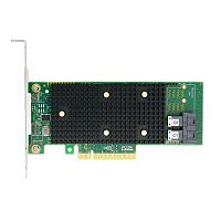 HBA-адаптер Broadcom 9400-8i SGL (05-50008-01) PCIe 3.1 x8 LP, Tri-Mode SAS/ SATA/ NVMe 12G HBA, 8port(2*int SFF8643), 3408 IOC (05-50008-01006 / 03-50008-16006)