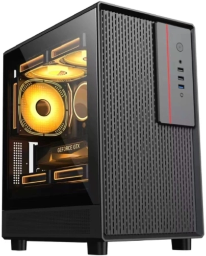 Корпус Accord M3301 черный без БП mATX 1xUSB2.0 1xUSB3.0 1xUSB3.1 audio bott PSU (ACC-M3301)