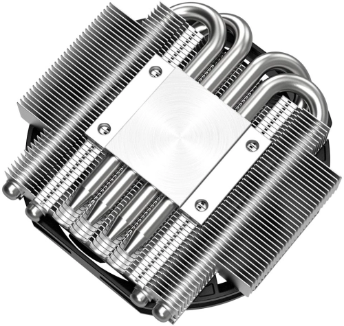 Cooler ID-Cooling IS-30i BLACK LGA1851/ 1700/ 1200/ 115X низкопрофильный высота 30mm (36шт/ кор, TDP 100W, PWM, 4 тепл.трубки прямого контакта, FAN 92mm) BOX фото 6