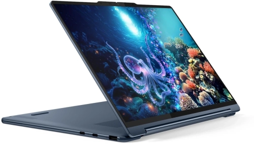 Ноутбук Lenovo Yoga 9 14ILL10 (83LC0054RK) Ноутбук Lenovo Yoga 9 14ILL10 Core Ultra 7 256V 16Gb SSD1Tb Intel Arc 140V 14 OLED Touch 2.8K (2880x1800) Windows 11 Home blue WiFi BT Cam Bag (83LC0054RK) фото 7