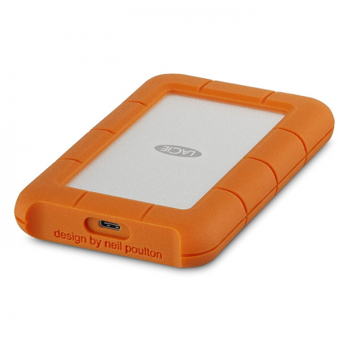 Внешний жесткий диск HDD 5TB LaCie Rugged Thunderbolt/USB C w integrated cable (STFS5000800) фото 2