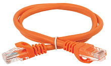 ITK Коммутационный шнур (патч-корд), кат.5Е UTP, 1,5м, оранжевый (PC07-C5EU-1M5)
