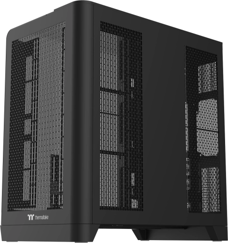 Корпус Thermaltake View 390 Air черный без БП E-ATX 2x120mm 2xUSB3.0 1xUSB3.1 audio bott PSU (CA-11F-00M1WN-00) фото 12