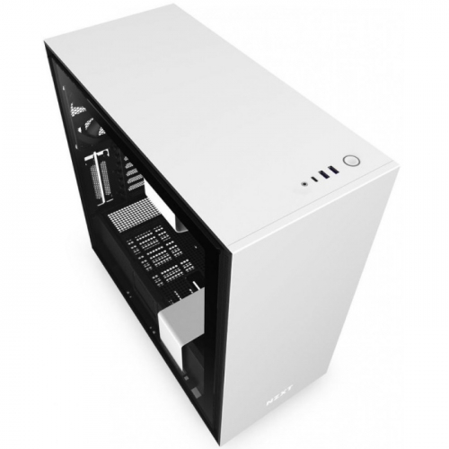 Корпус NZXT H710 White/Black, без БП, E-ATX, ATX, mATX, Mini-ITX, 2x3.5