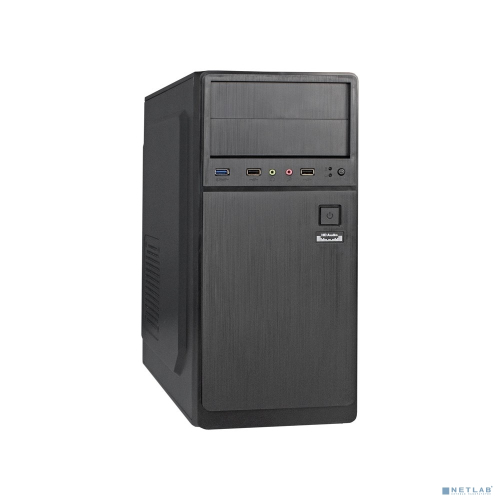 Exegate EX283735RUS Корпус Miditower XP-402U Black, ATX, , 2*USB+1*USB3.0, Audio