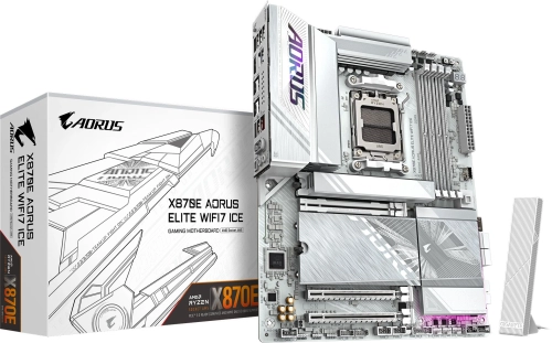 Материнская плата Gigabyte X870E AORUS ELITE WIFI7 ICE, RTL фото 2