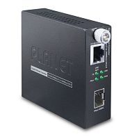 медиа конвертер/ PLANET 10/ 100/ 1000Base-T to 1000Base-LX/ SX(mini-GBIC, SFP) Smart Media Converter-distance depends on SFP module (GST-805A-EU)