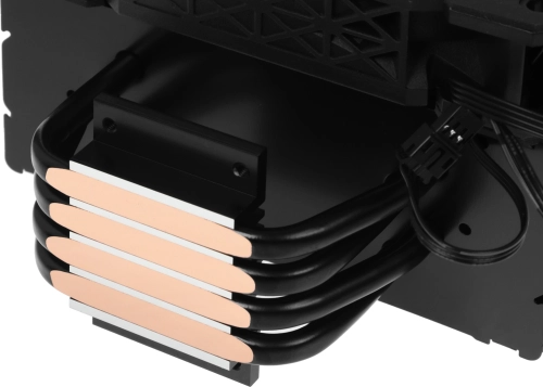 Устройство охлаждения(кулер) Accord ACC-4PS12 ARGB Soc-AM5/AM4/1200/1700/1851 черный 4-pin 37dB Al+Cu 180W 610gr brown box фото 6