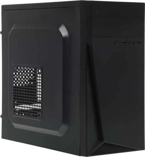 Корпус LinkWorld VC-13M071 М0 черный без БП mATX 1x80mm 1x120mm 2xUSB2.0 audio