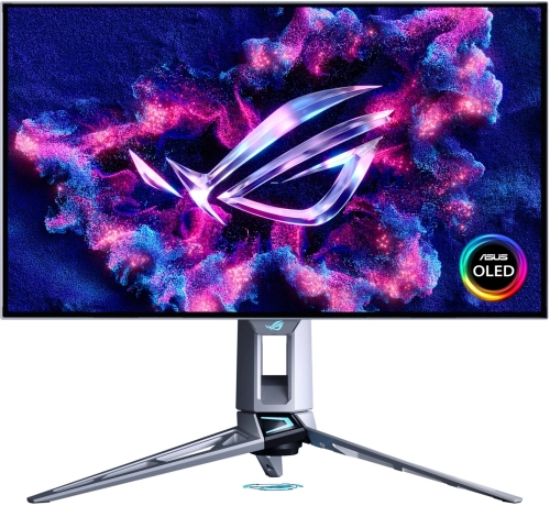 Монитор Asus 26.5 ROG Swift PG27AQWP-W светло-серый OLED LED 16:9 HDMI матовая HAS Piv 1500cd 178гр/ 178гр 2560x1440 540Hz DP 2K USB 7.04кг (90LM0CF2-B01971)
