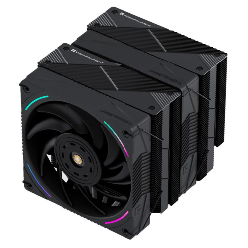 Кулер для процессора/ Thermalright Phantom Spirit 120 EVO (4-pin PWM, 157mm, Ni/CU, 7x6mm, ARGB, 2x120mm, 69CFM, 27dBA, 2150RPM, S: 1700, 1200, 20XX, 115X, AM5, AM4) (PS120-EVO)