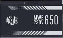 Блок питания Cooler Master MWE White 650W (MPE-6501-ACABW-EU)
