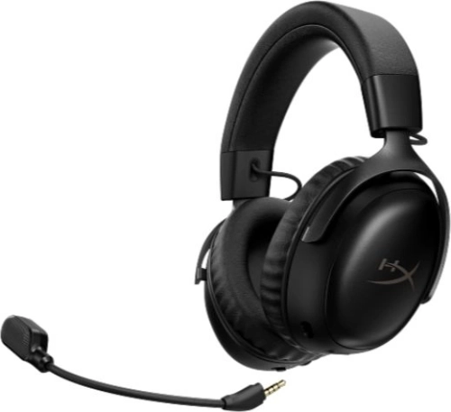 Наушники с микрофоном HyperX Cloud III S Wireless черный 0.5м мониторные BT оголовье (A59YZAA)