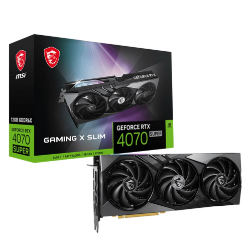 GeForce RTX 4070 SUPER 12G GAMING X SLIM