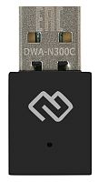 Сетевой адаптер Wi-Fi Digma DWA-N300C N300 USB 2.0 (ант.внутр.) 1ант. (упак.:1шт)