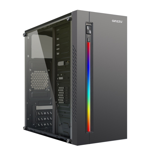Ginzzu D370 RGB Window w/ o PSU