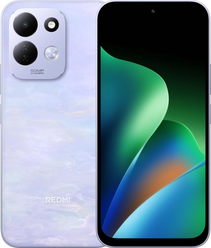 Смартфон Xiaomi Redmi 17 128Gb 4Gb фиолетовый моноблок 3G 4G 2Sim 6.9 720x1600 Android 16 50Mpix 802.11 a/ b/ g/ n/ ac NFC GPS Protect FM microSD max2048Gb (82298)