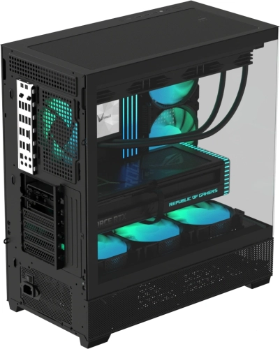 Корпус Formula Crystal Z2 черный без БП E-ATX 10x120mm 3x140mm 2xUSB2.0 1xUSB3.0 1xUSB3.1 audio bott PSU (CRYSTAL Z2 B) фото 3