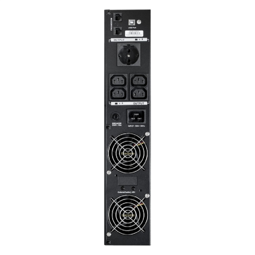 Exegate EX293052RUS ИБП Pure Sine Wave ExeGate SinePower UHB-2000.LCD.AVR.1SH.4C13.RJ.USB.2U фото 3