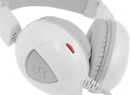 Наушники с микрофоном A4Tech Bloody G310 белый 1.8м мониторные оголовье (G310) (G310#MLN) фото 9