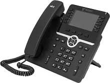 IP-телефон Flat-Phone B10: 20 SIP-аккаунтов, 2 порта 10/100/1000BASE-T (RJ-45), ЖК-дисплей, PoE, ТОРП (FLAT-PHONE-B10/RU)