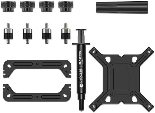 Устройство охлаждения(кулер) ID-Cooling Frozn A410 TD Soc-AM5/AM4/1200/1700/1851 черный 4-pin 29.85dB Al+Cu LCD 220W 750gr Ret фото 13