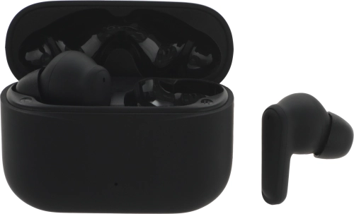 Гарнитура внутриканальные Hyundai Select H-EP203 черный беспроводные bluetooth в ушной раковине (HEP203B) фото 14