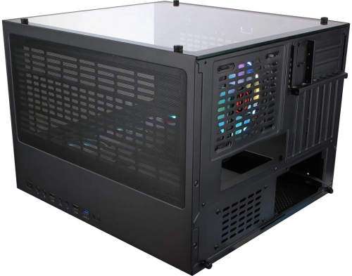 Корпус Ginzzu V530 RGB подсветка, контроллер CRC10, 4* 12R6 FAN 12CM RGB закаленное стекло 1*USB 3.0,1*USB 2.0, AU ATX фото 8