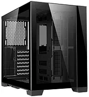 LIAN LI PC-O11 Dynamic Mini Black, Small Case: ATX, Micro-ATX, Mini-ITX, 2xUSB 3.2, 1xUSB 3.2 Type C, 1xAudio, Included Fans: none (G99.O11DMI-X.00)
