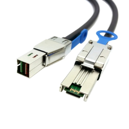 Кабель 1M Ext MiniSAS HD (SFF8644) to MiniSAS HD (SFF8644) Cable (716195-B21)