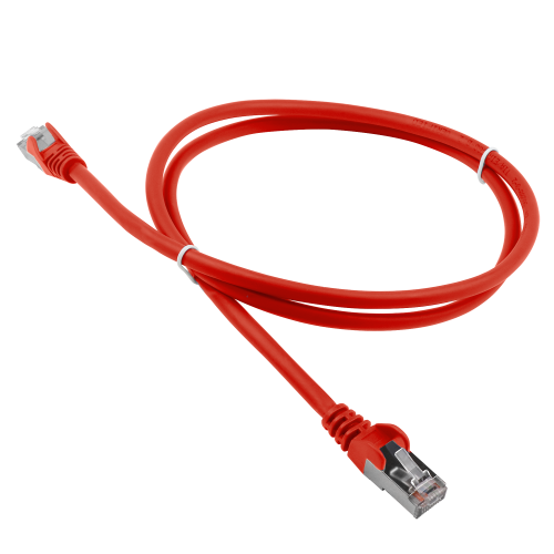 Патч-корд RJ45 - RJ45, 4 пары, FTP, категория 5е, 1.5 м, оранжевый, LSZH, LANMASTER LAN-S45-45-1.5-LSZH