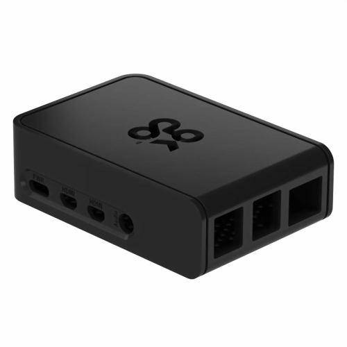 Корпус Raspberry Pi Raspberry Pi 4 Model B Official Case Okdo Slide Series, Black, Retail, для Raspberry Pi 4 Model B (187-3796/ 187-3799)(ASM-1900138-21) RTL {96} (815065)