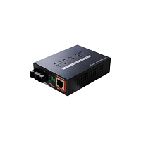 FTP-802S15 медиа конвертер/ IEEE802.3af PoE 10/ 100TX - 100Base-FX (SC) Single Mode Fiber Converter - 15KM