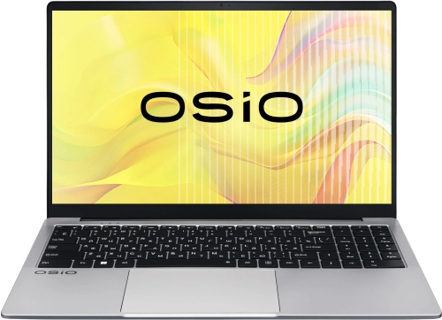 Ноутбук Osio FocusLine F150i-032 Core i5 1235U 16Gb SSD512Gb Intel Iris Xe graphics 15.6 IPS FHD (1920x1080) Uncom grey WiFi BT Cam 6000mAh