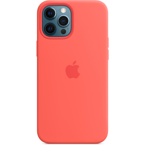 Чехол MagSafe для iPhone 12 Pro Max/ iPhone 12 Pro Max Silicone Case with MagSafe - Pink Citrus (MHL93ZE/A)
