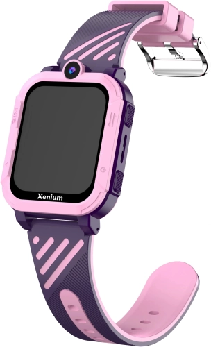 Смарт-часы Xenium W600 1.83 AMOLED корп.розовый рем.фиолетовый (CTW600PK/00) фото 7