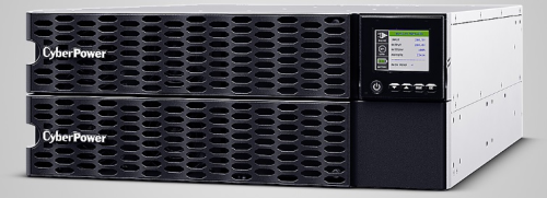 Источник бесперебойного питания/ UPS CyberPower OL8KERTHD Online 8000VA/8000W USB/RS-232/Dry/EPO/SNMPslot/BM/ENV/RJ11/45/ВБМ (6 IEC С13, 1 IEC C19, terminal)