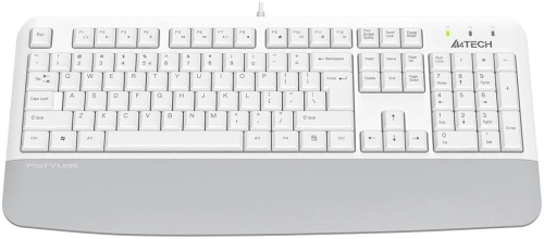 Клавиатура A4Tech Fstyler FK20 белый USB Multimedia (подставка для запястий) (FK20) кабель 1.5м (FK20#MLN) фото 6