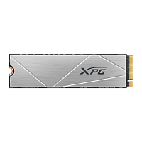 Твердотельный накопитель/ ADATA SSD GAMMIX S60 BLADE, 1024GB, M.2(22x80mm), NVMe, PCIe 4.0 x4, 3D NAND, R/W 5000/3200MB/s, IOPs -/-, TBW 250, DWPD 0.14, with HeatSink (5 лет) (AGAMMIXS60-1T-CS)
