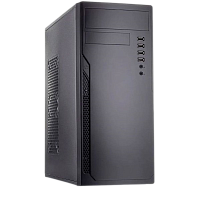 Корпус без блока питания/ Case Foxline FL-301, ATX, 4xUSB2.0, HDA, w/ o FAN, w/ o PSU, no PowerCord , w/ DVD-RW installed (FL-301-RW)