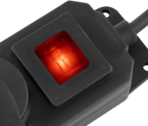 Сетевой фильтр Buro 300MDP-5-B 5м (3 розетки) черный (коробка) фото 7