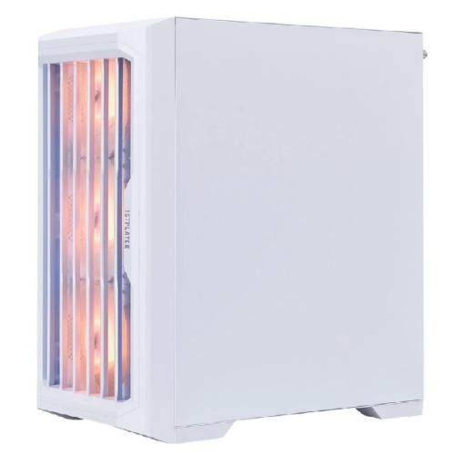 1STPLAYER BULLET HUNTER H2 ARGB White / mATX / 4x120mm ARGB fans / H2-WH-4F7-W фото 3