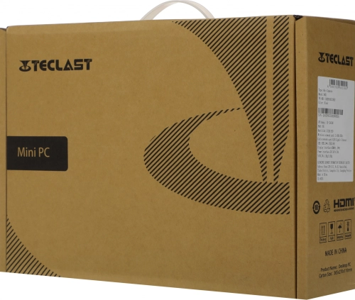 Компьютер Мини Teclast M01 i5 13420H (2.1) 16Gb SSD512Gb UHDG Windows 11 Pro GbitEth WiFi BT 90W черный (13420H16G512KRU) фото 10
