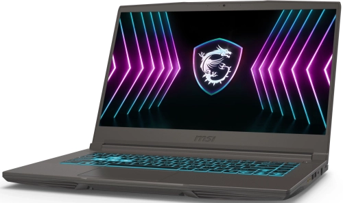 Ноутбук MSI Thin 15 B2RVE-3450XRU Intel Core 5 210H/16Gb (D4)/SSD512Gb/RTX4050 6Gb (45W)/15.6/IPS/FHD/1920x1080/144Hz/NoOS/RJ-45/Grey/1.86kg (9S7-16R831-3450) фото 2