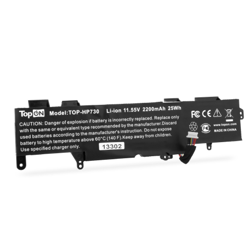 Аккумулятор для ноутбука HP EliteBook 730 11.55V 2200mAh PN: SS03XL (TOP-HP730)